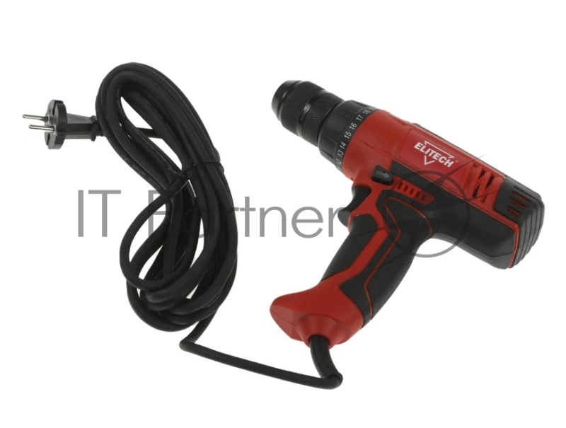 Шуруповерт ELITECH ДШ 0110РЭ DC-100Вт. 220В50Гц. БЗП-10мм. 0-310