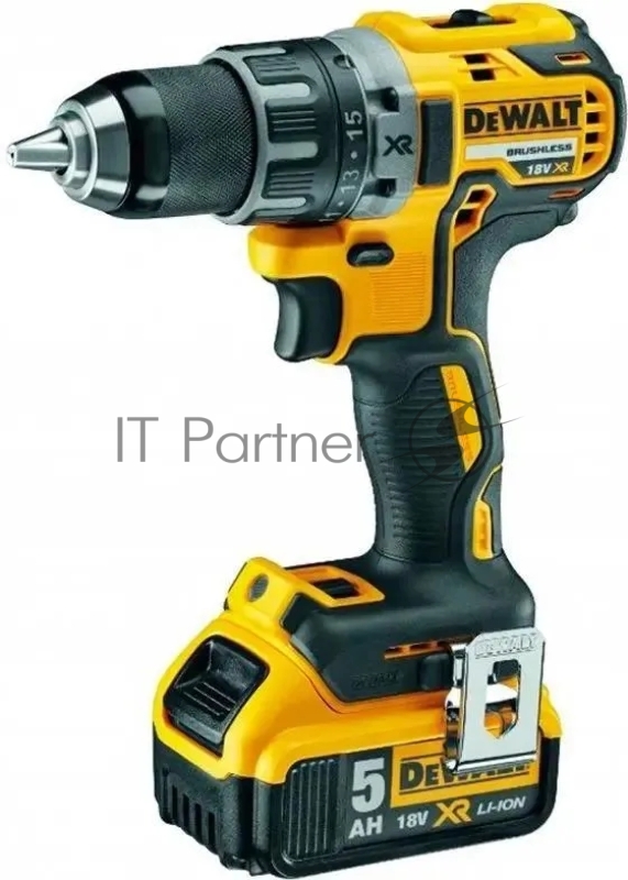 Дрель-шуруповерт DEWALT DCD791P2 18.0 в бесщеточный двиг. 460Вт 27/70Нм 0-550/2000 об./мин. БЗП