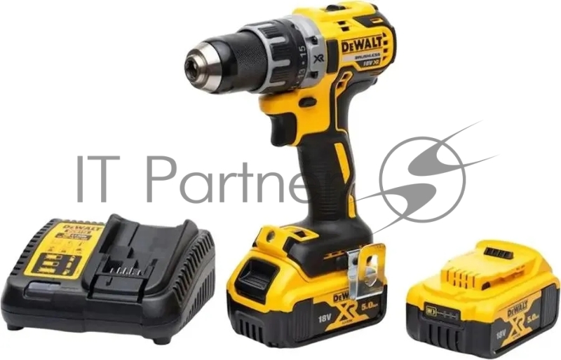 Дрель-шуруповерт DEWALT DCD791P2 18.0 в бесщеточный двиг. 460Вт 27/70Нм 0-550/2000 об./мин. БЗП