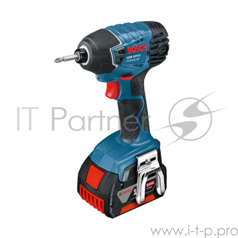 Гайковерт BOSCH GDR 18 V-LI (0.601.9A1.30L) 2х5.0Ач l-boxx uni