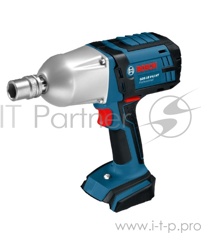 Аккум.гайковерт уд. BOSCH GDS 18 V-LI HT БЕЗ АКК.и ЗУ. (0.601.9B1.300) 18В LiION 0-1900об/мин 650Нм