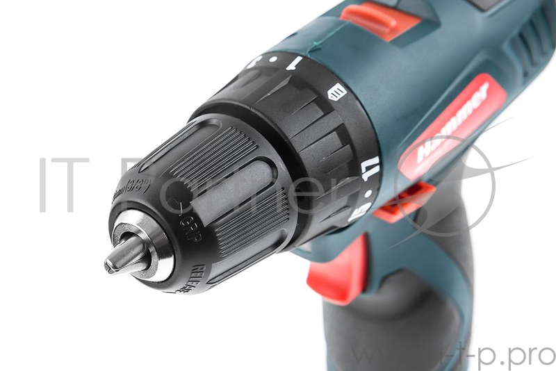 Аккум.дрель HAMMER ACD120GLi PREMIUM 12.0В 2x1.3Ач 10мм 0-350/0-1100об/мин 28Нм зар.1ч