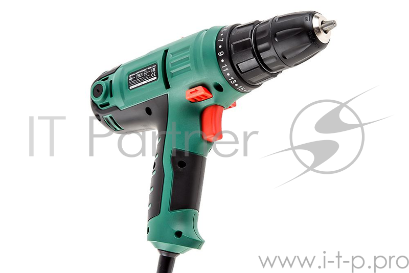 Дрель-шуруповерт Hammer Flex DRL420А 300Вт 10мм 0-400/0-1450 об/мин реверс 29Нм