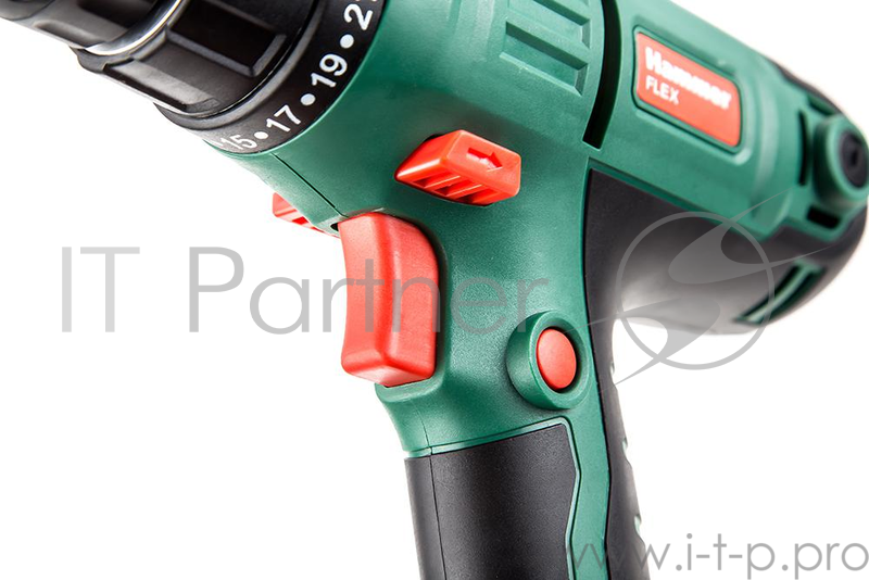 Дрель-шуруповерт Hammer Flex DRL420А 300Вт 10мм 0-400/0-1450 об/мин реверс 29Нм