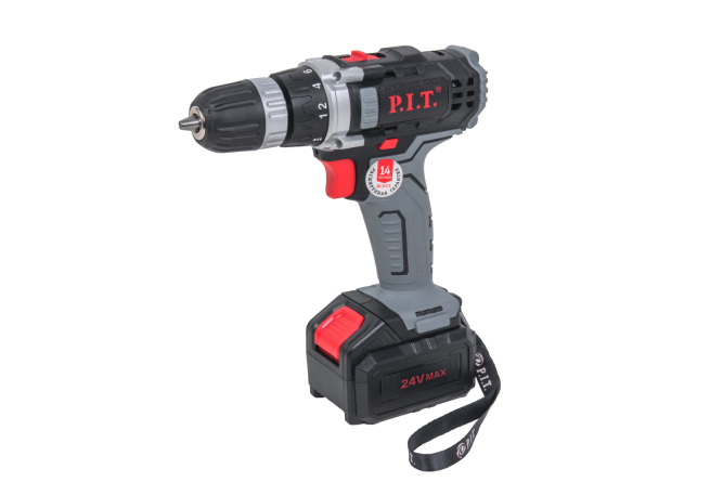 Шуруповерт PSR 24-D1 СТАНДАРТ 24В, 2 Li акк.2Ач,2 ск,40Нм,быстр.зарядка,кейс P.I.T., шт