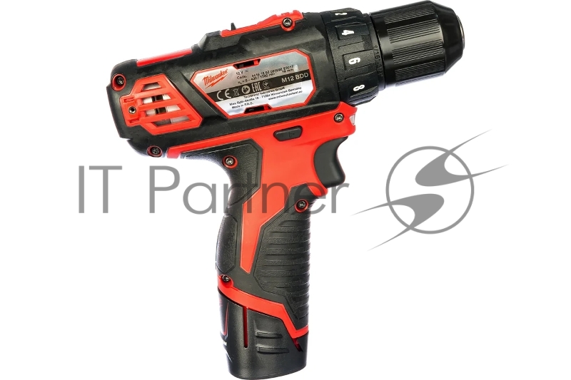 Milwaukee Акк. дрель/ш. M12BDD-202С Li-Ion2Ач 4933441915