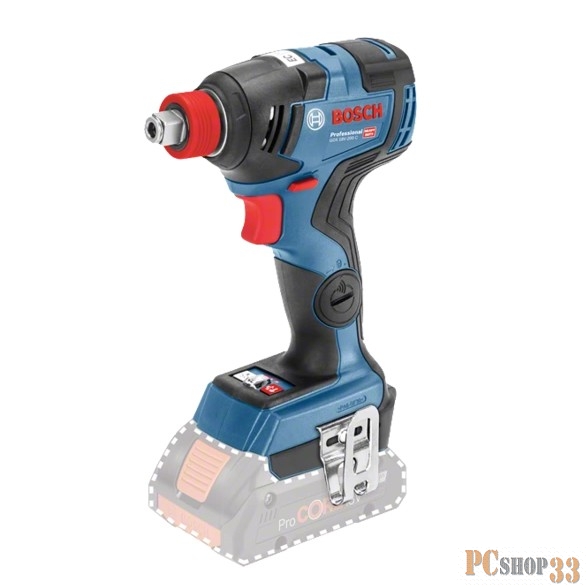 Акк. гайковерт BOSCH GDX 18V-200 C (06019G4201) 2x5,0 Ач LB, 3400 об/мин, 1/4