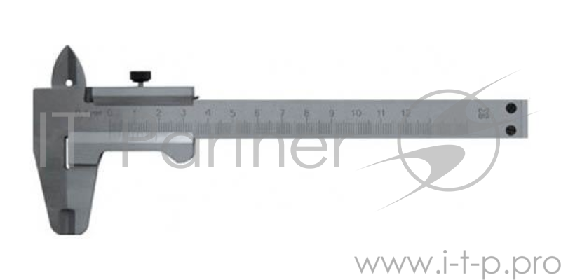 Штангенциркули FIT 19825 Штангенциркуль металлический 125 мм/0.1 мм