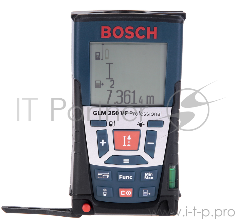 Лазерные дальномеры, уровни, детекторы Bosch GLM 250 VF Дальномер лазерный + встроенный прицел (0,05-250м, точн.1мм/250м, 0,24 кг) 601072100