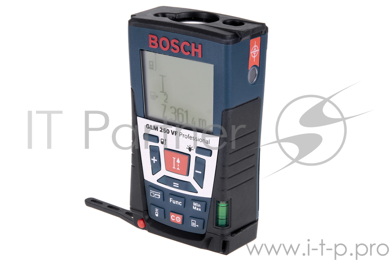 Лазерные дальномеры, уровни, детекторы Bosch GLM 250 VF Дальномер лазерный + встроенный прицел (0,05-250м, точн.1мм/250м, 0,24 кг) 601072100