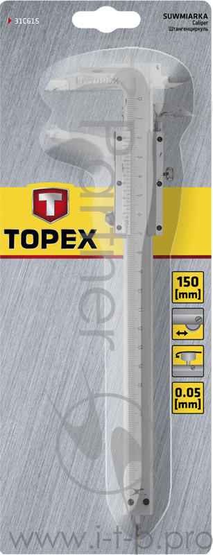 Штангенциркуль TOPEX 31C615 150мм