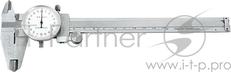 Штангенциркуль TOPEX 31C627 150мм с овой индикацией результата
