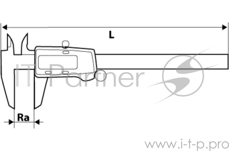 Штангенциркуль TOPEX 31C625 цифровой 200мм