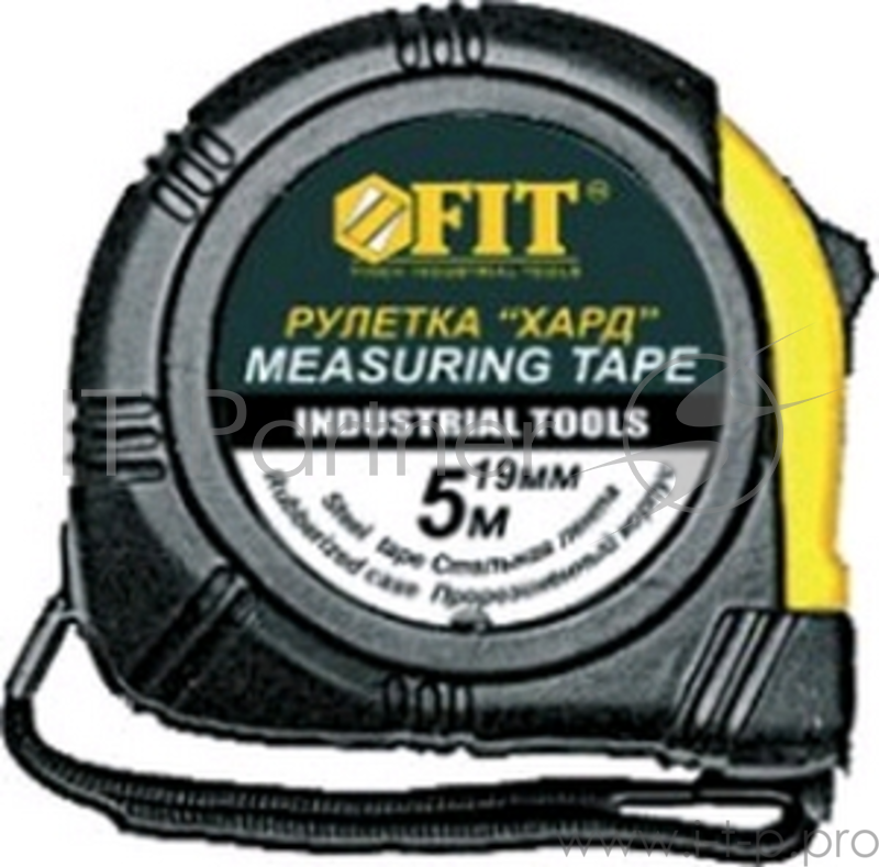 Рулетка FIT 17205 корпус прорезиненный,