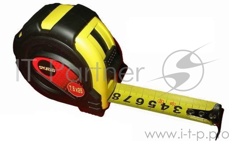 Рулетка SKRAB 40093 3м 19мм резиновый корпус