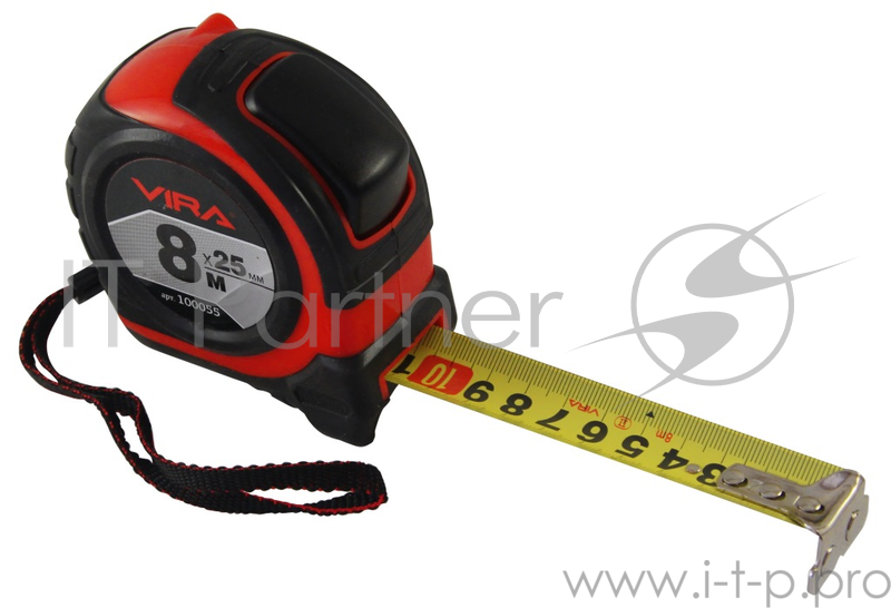 Рулетка VIRA 100055 8мх25мм c магнитным зацепом
