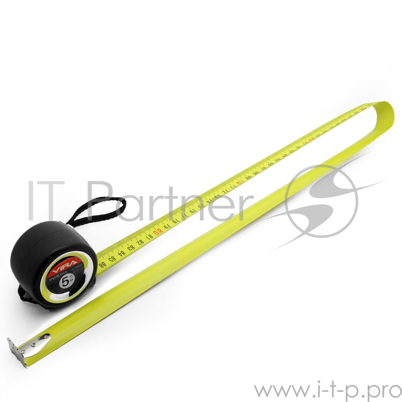 Рулетка VIRA 100026 5мх25мм с нейлоновым покрытием и двойным зацепом