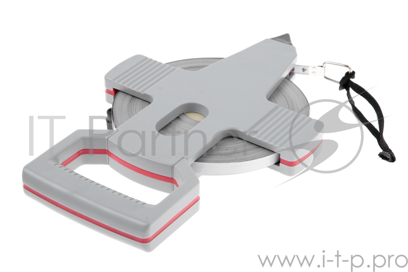 Лента мерная ЗУБР 34181-100 геодезийная стальное полотно с защитным покрытием 100мх10мм