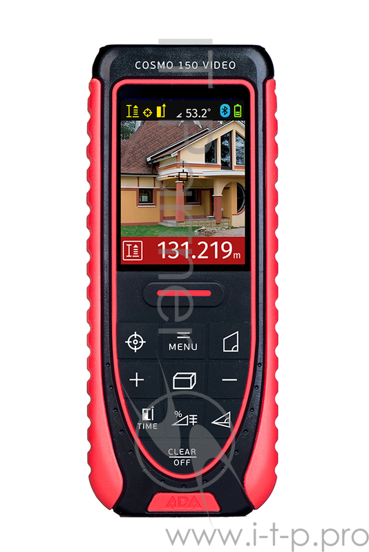 Дальномер ADA Cosmo 150 Video Лазерный Диапазон измерений 80м (150м)Точность ±1.5мм 635нм