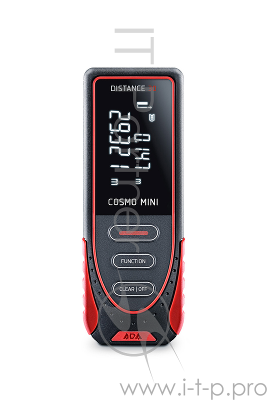 Дальномер ADA Cosmo MINI лазерный дальность30м диапазон0-40°С точность±3.0мм IP54