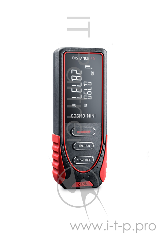 Дальномер ADA Cosmo MINI лазерный дальность30м диапазон0-40°С точность±3.0мм IP54
