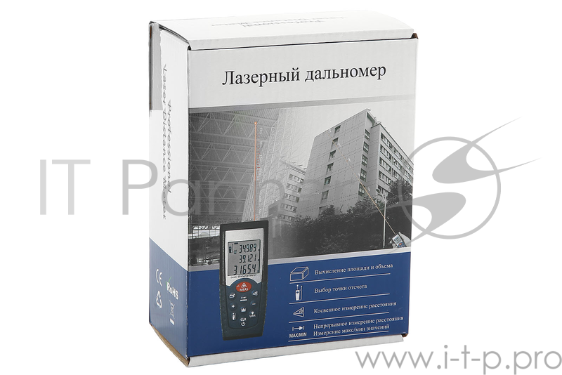 Дальномер лазерный CEM LDM-35 дальность 0.05-35м точность ±1.5мм