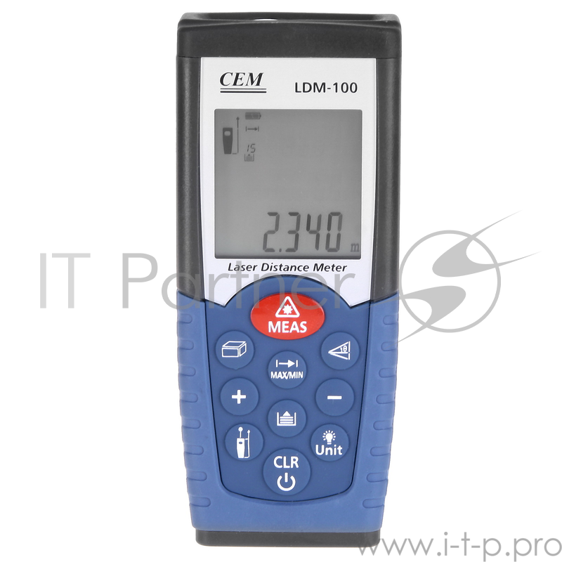 Дальномер лазерный CEM LDM-100 дальность 0.05-50м, точность ±1.5мм