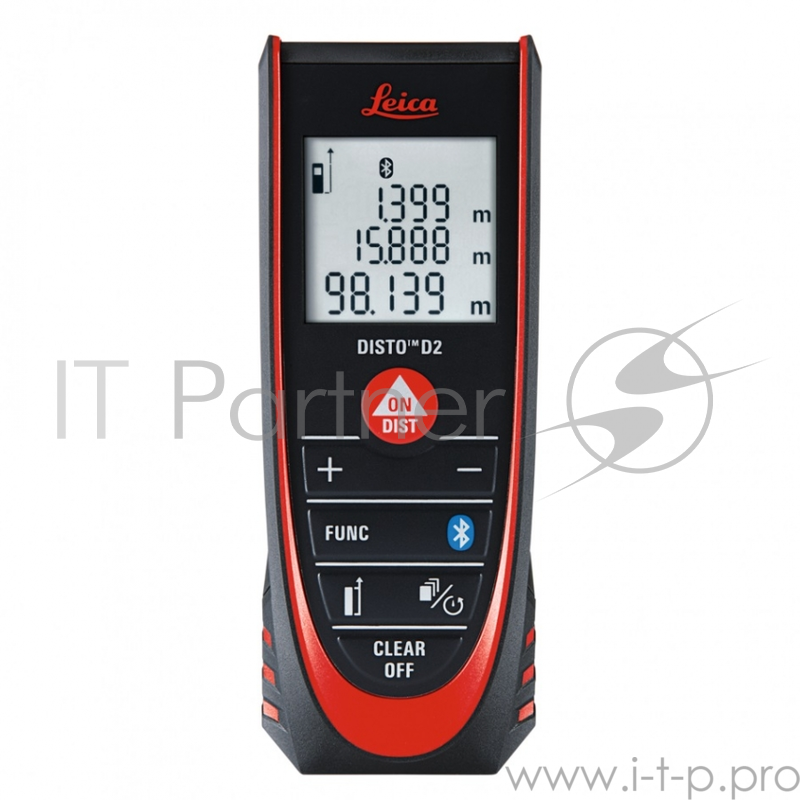 Дальномер лазерный Leica DISTO D2 дальность 0.05-100м точность +1.5мм +чехол