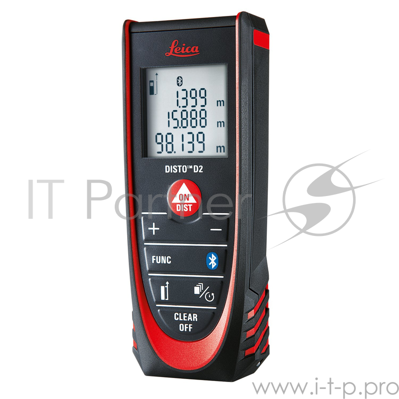 Дальномер лазерный Leica DISTO D2 дальность 0.05-100м точность +1.5мм +чехол