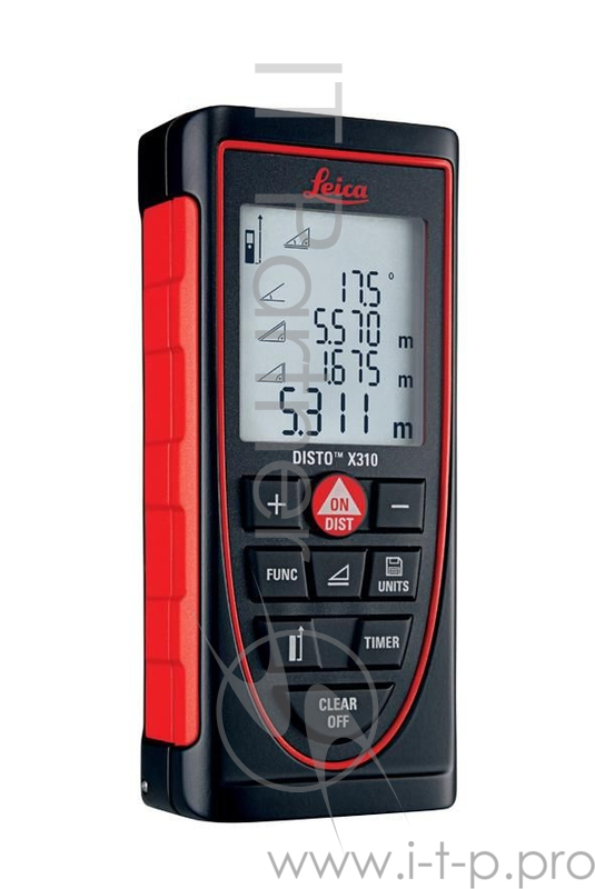 Дальномер лазерный Leica DISTO X310 дальность 0,05 - 120м, точность +1,0мм +чехол, противоударный