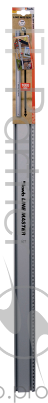 Линейка KWB 7842-10 line master направляющая алюминевая 1000мм