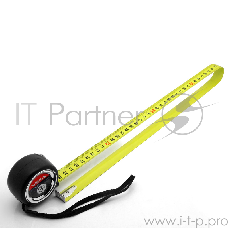 Рулетка VIRA 100024 3мх19мм нейлоновым покрытием и двойным зацепом