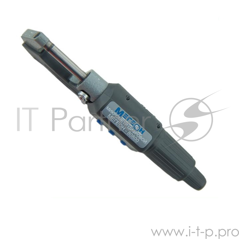 Микрометр цифровой МЕГЕОН 80800 Погрешность 0.002 мм Диапазон измерения 0-25 мм