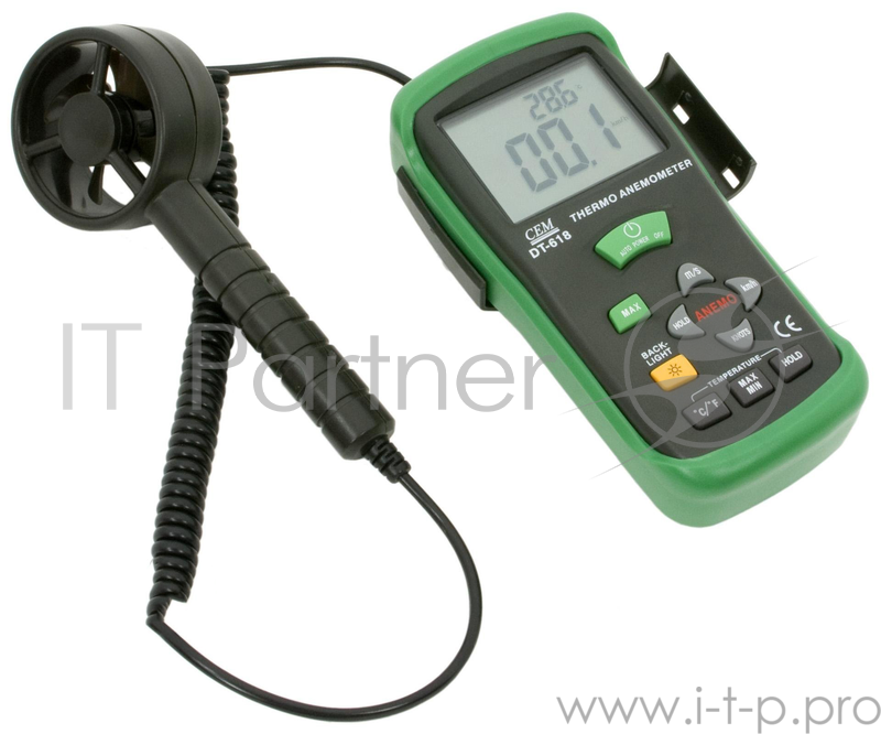 Термоанемометр CEM DT-618 0.4-45м/с 0-60°С