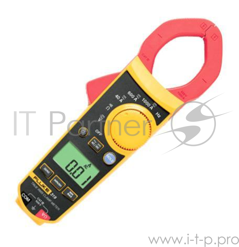 Клещи FLUKE 319 цифровая 600мА красный, черный, желтый 0,384кг
