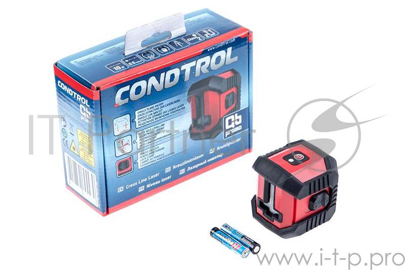 Лазерный нивелир CONDTROL QB Promo 10 м точность 0,5 мм/м резьба 1/4''