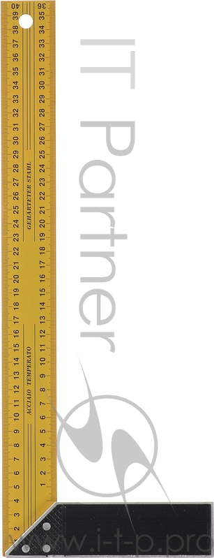 Угольник FIT 19440 столярный желтый 400мм