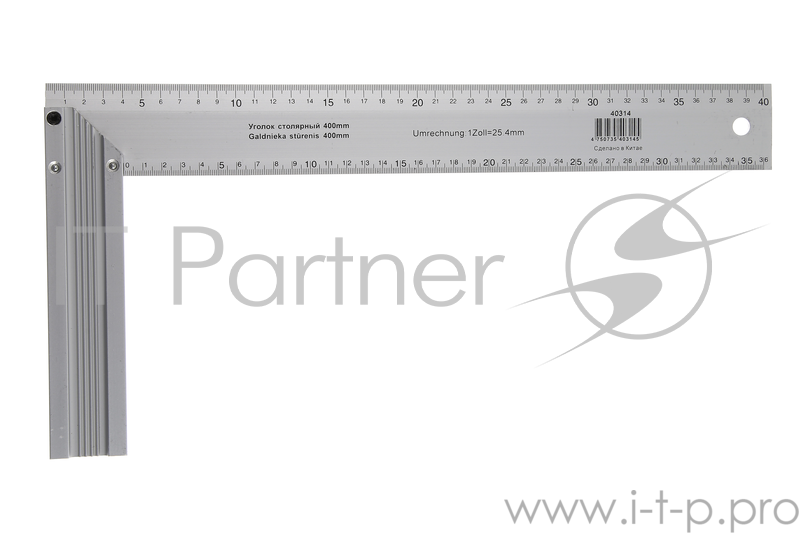 Угольник SKRAB 40314 400мм столярный