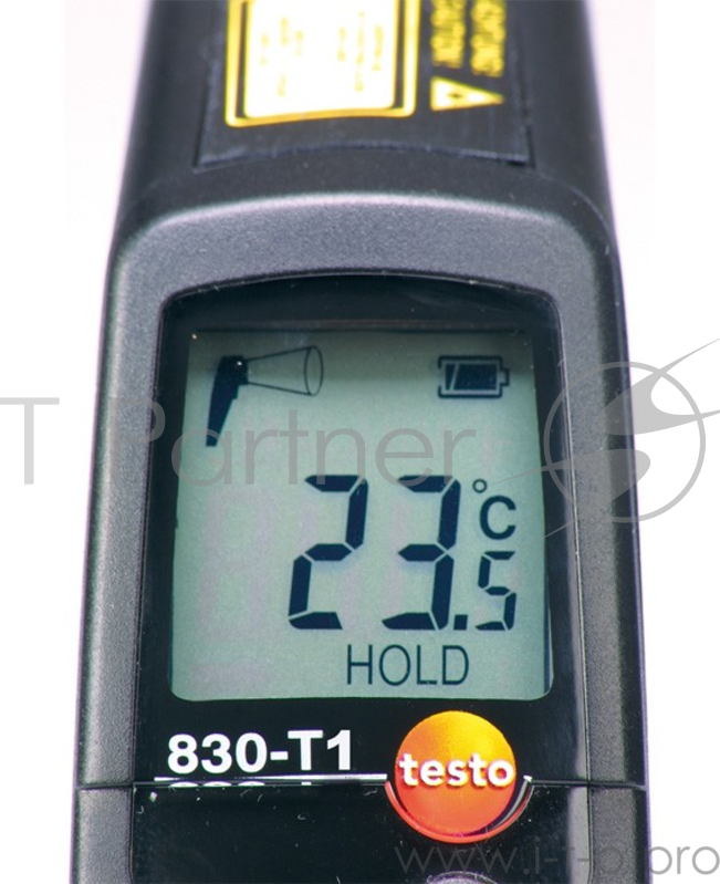 Инфракрасный пирометр TESTO 830-T1 излучение от 0.1 до 1.0 оптика 10:1