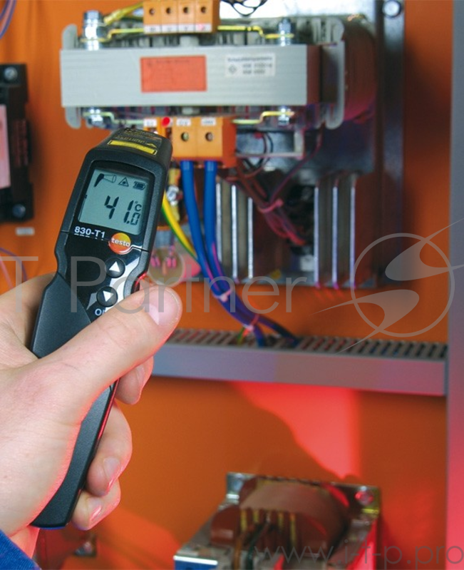 Инфракрасный пирометр TESTO 830-T1 излучение от 0.1 до 1.0 оптика 10:1