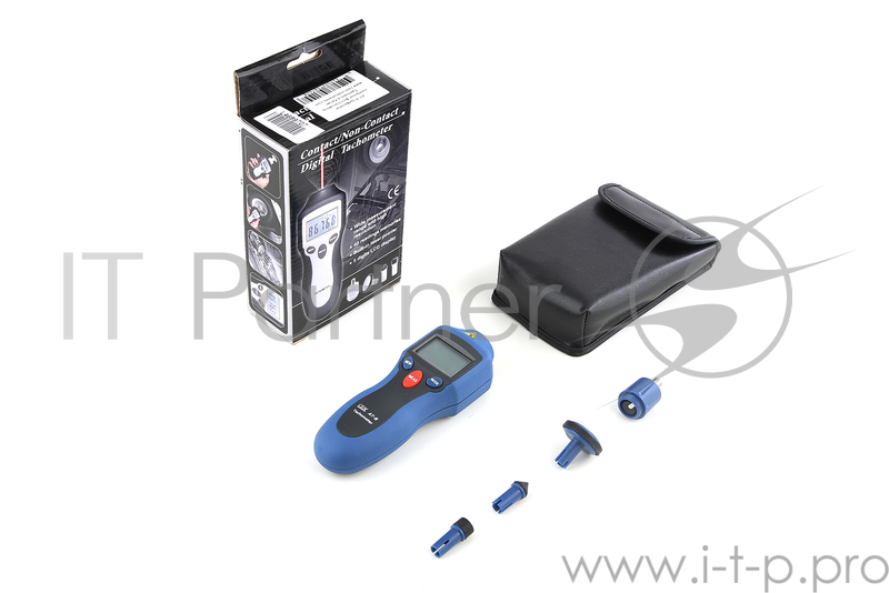 Тахометр CEM AT-8 цифровой, лазерный, контактно-бесконтактный