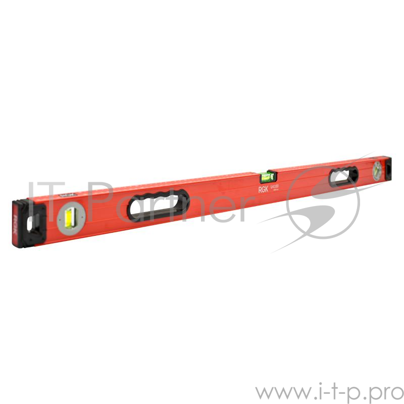 Уровень RGK U4100 1000мм 1мм/м 3 глазка магнит