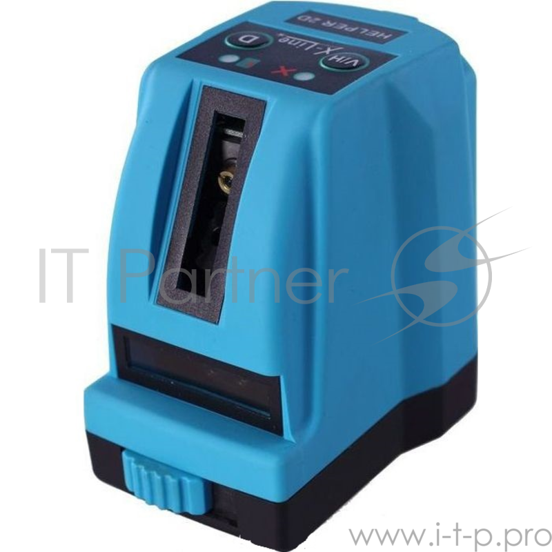 Нивелир лазерный X-Line HELPER 2D линейный крест/линия ±2 мм/10 м 30м (70м с приемн) +ШТАТИВ+СУМКА
