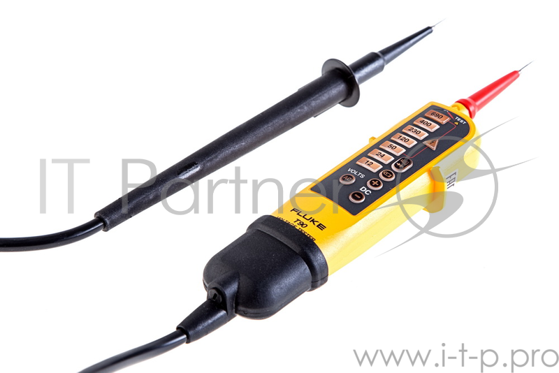 Тестер FLUKE T90 690мА батарейки черный, желтый 0,18кг
