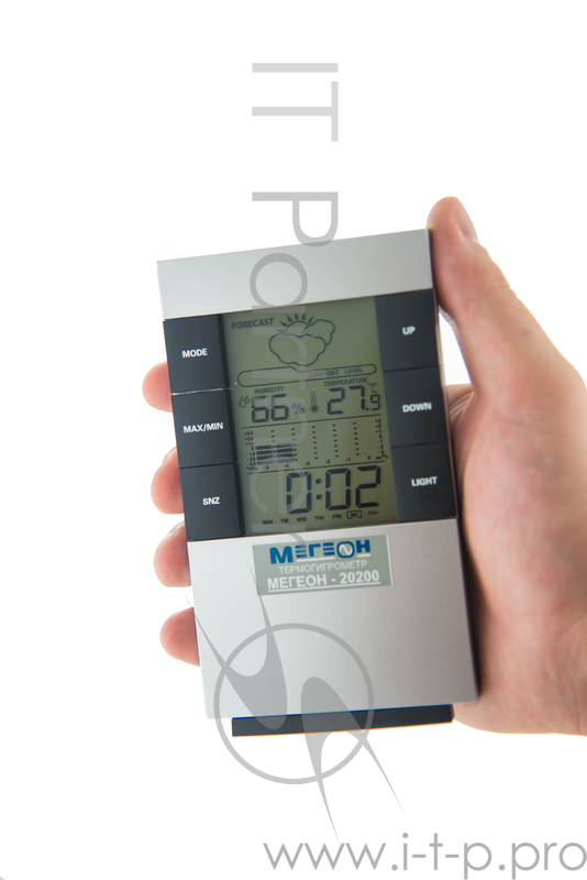 Термогигрометр МЕГЕОН 20200 настольный