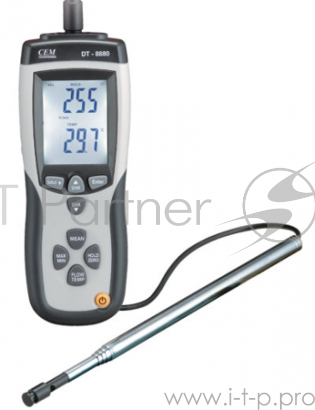 Термоанемометр CEM DT-8880 ''Нагретая струна'' 0.1-25м/с 0-50°С