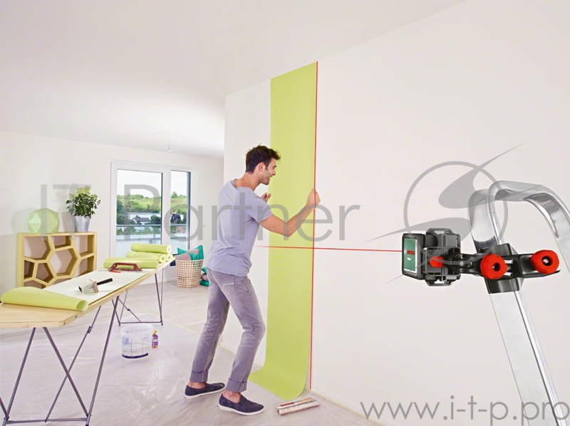 Лазерный нивелир BOSCH Quigo III без держателя ММ2 (0.603.663.522) 10м ± 0.8 мм/м