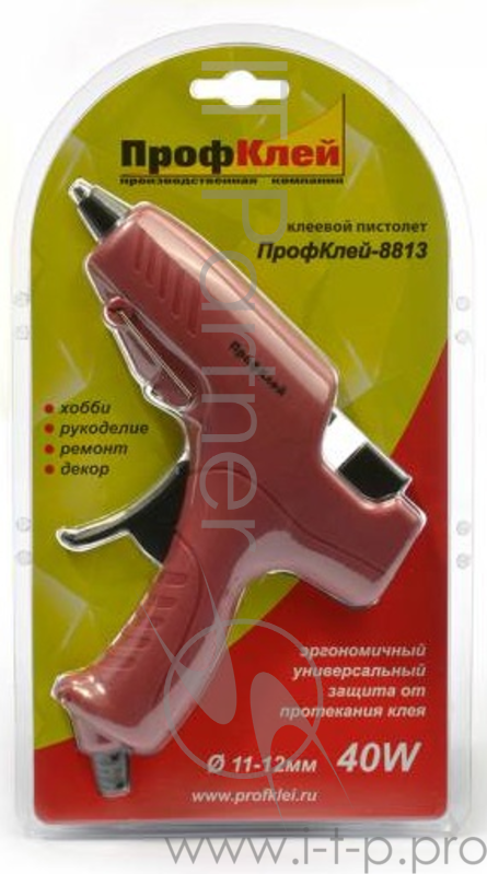Клеевой пистолет ПРОФКЛЕЙ 8813