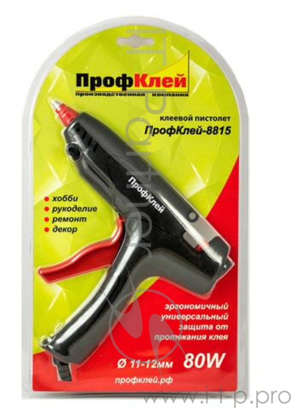 Клеевой пистолет ПРОФКЛЕЙ 8815 80Вт Ф11мм