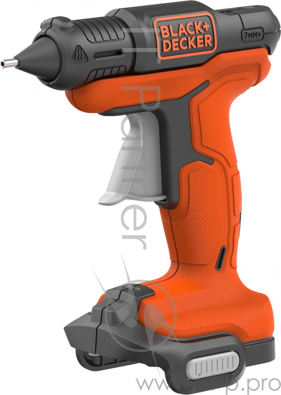 Клеевой пистолет аккумуляторный BLACK & DECKER GoPak BDCGG12N-XJ БЕЗ АКК. И ЗУ 12В USB